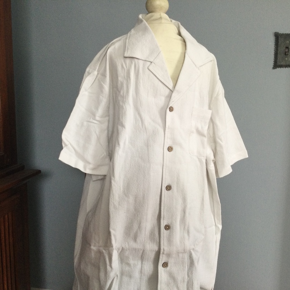 Mens KS Island Gauze Camp Shirt ….nwot